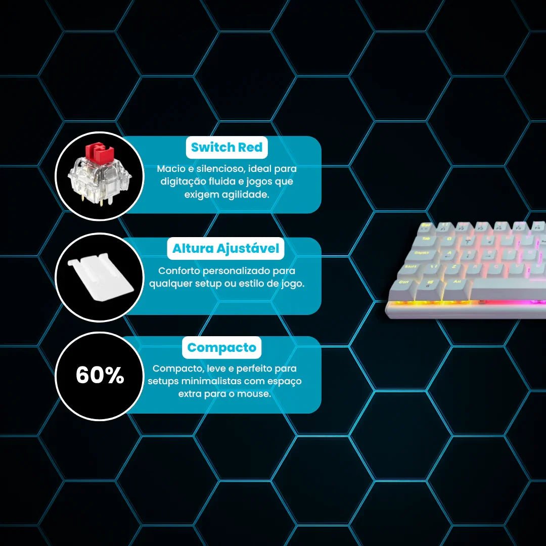 Teclado Snow Walker v2