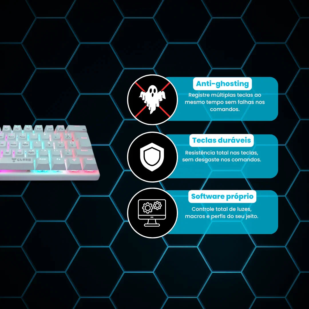 Teclado Snow Walker v2