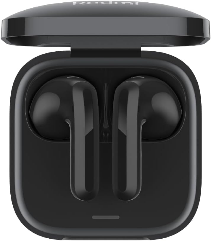 Xiaomi Redmi Buds 6 Active, Fones de Ouvido Sem Fio, Versão Global (Preto)