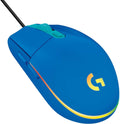 Mouse Gamer Logitech G203 LIGHTSYNC RGB, Efeito de Ondas de Cores, 6 Botões Programáveis e Até 8.000 DPI - Lilás