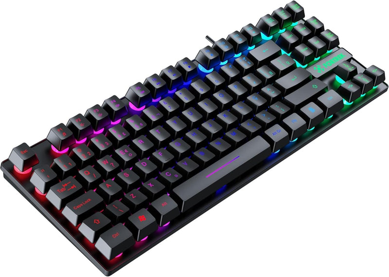 Teclado Gamer Fortrek Fearless 65 Compact Preto