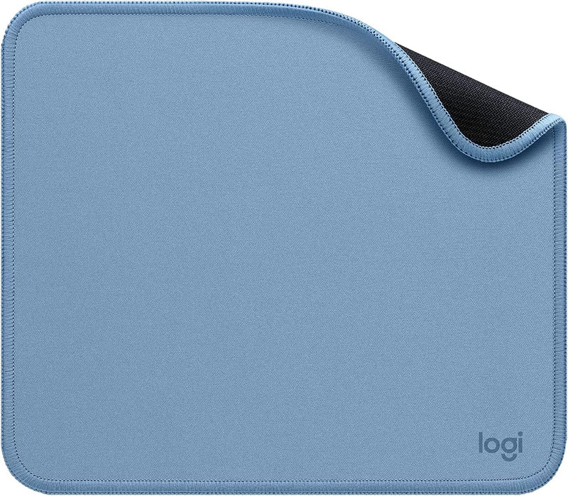 Mouse Pad Logitech Studio Series com Base de Borracha Antiderrapante, Fácil Deslizamento e Superfície Resistente a Derramamentos - Grafite