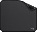 Mouse Pad Logitech Studio Series com Base de Borracha Antiderrapante, Fácil Deslizamento e Superfície Resistente a Derramamentos - Grafite