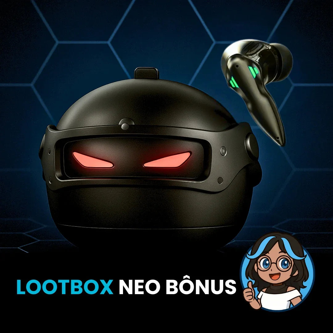 Fone De Ouvido Gamer Bluetooth Sem Fio Capacete Neo Takumi