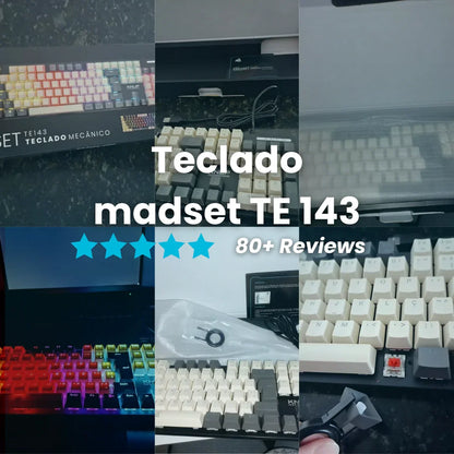 Teclado Mecânico Gamer Knup KP-TE143