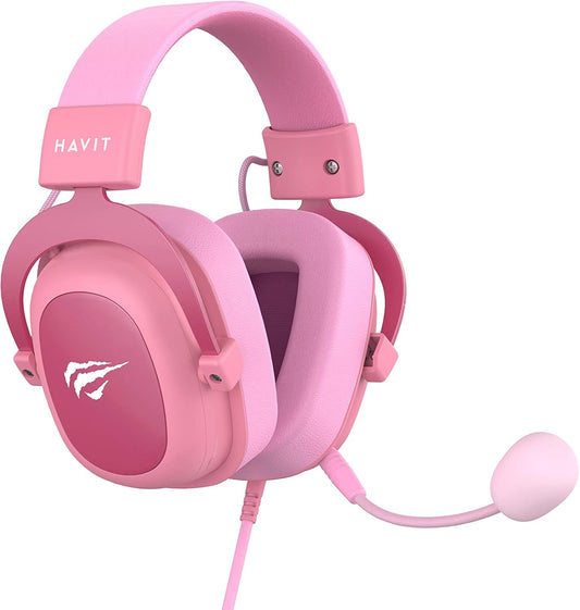 Headset Gamer Havit Rosa